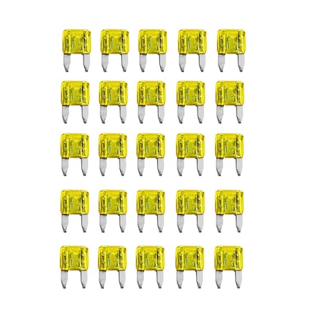 Install Bay ATM FUSE 20AMP, PK 25 ATM2025